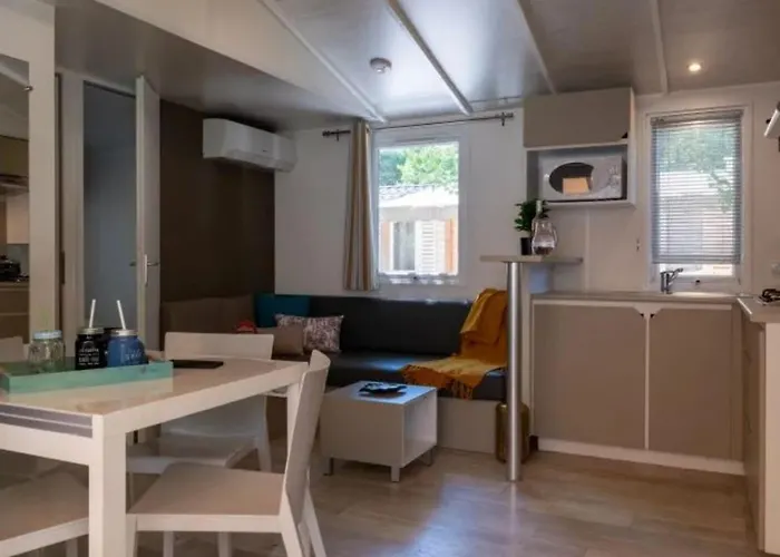 营地 Mobil-home Confort Pour 6 Personnes - Api-1-52-1606 阿格德