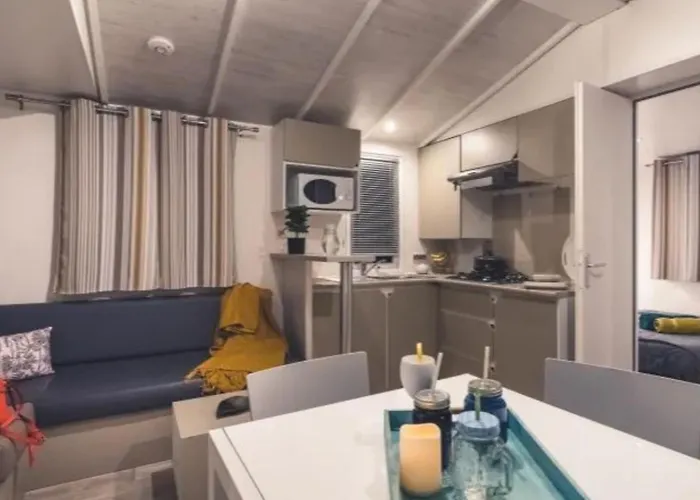 营地 Mobil-home Confort Pour 6 Personnes - Api-1-52-1606